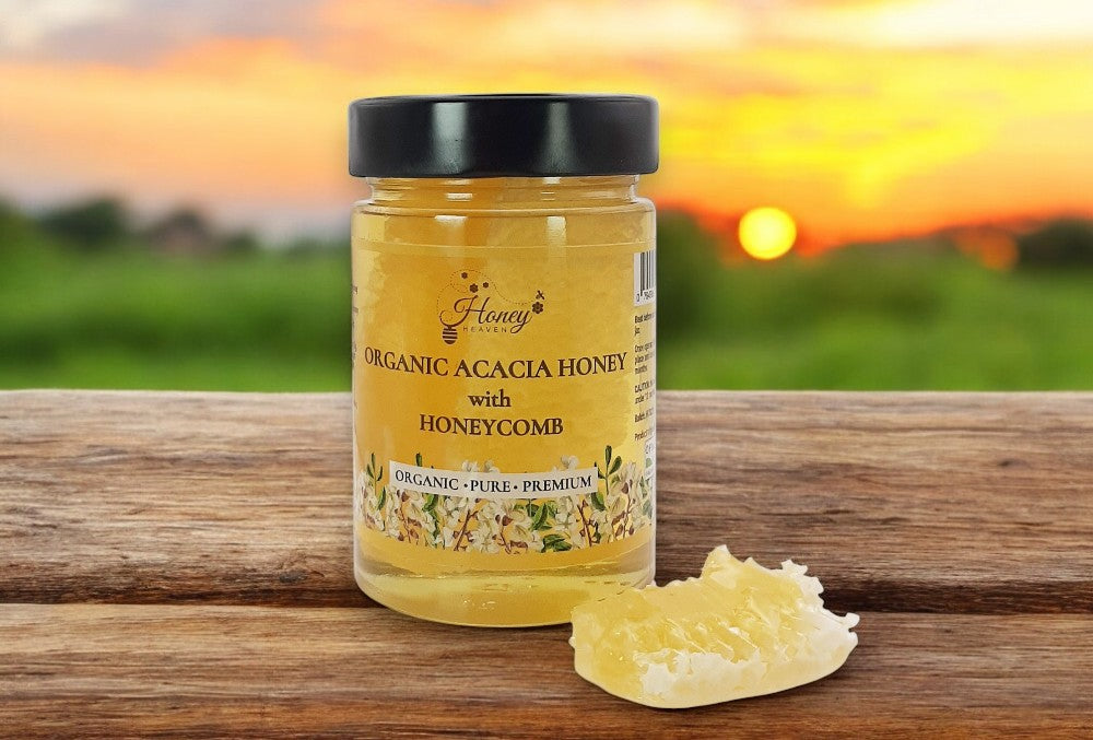 The Sweet Essence of Organic Certified Raw Honeycomb