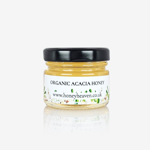 Organic raw mini honey Acacia