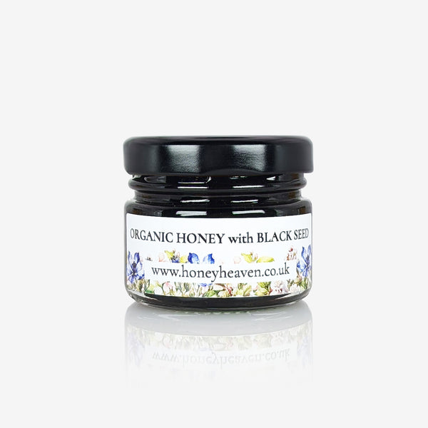 Organic raw mini honey Blackseed