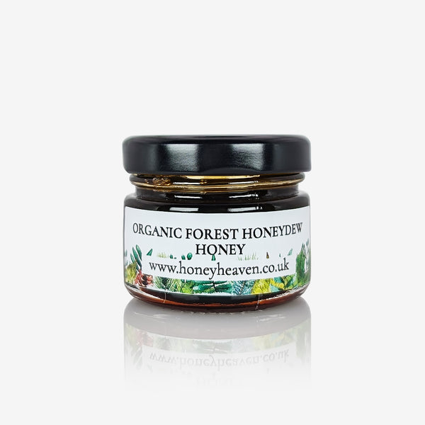 Organic raw mini honey Forest Honeydew