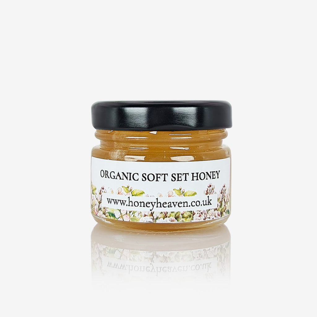 Organic Soft Set Mini Honey 40g