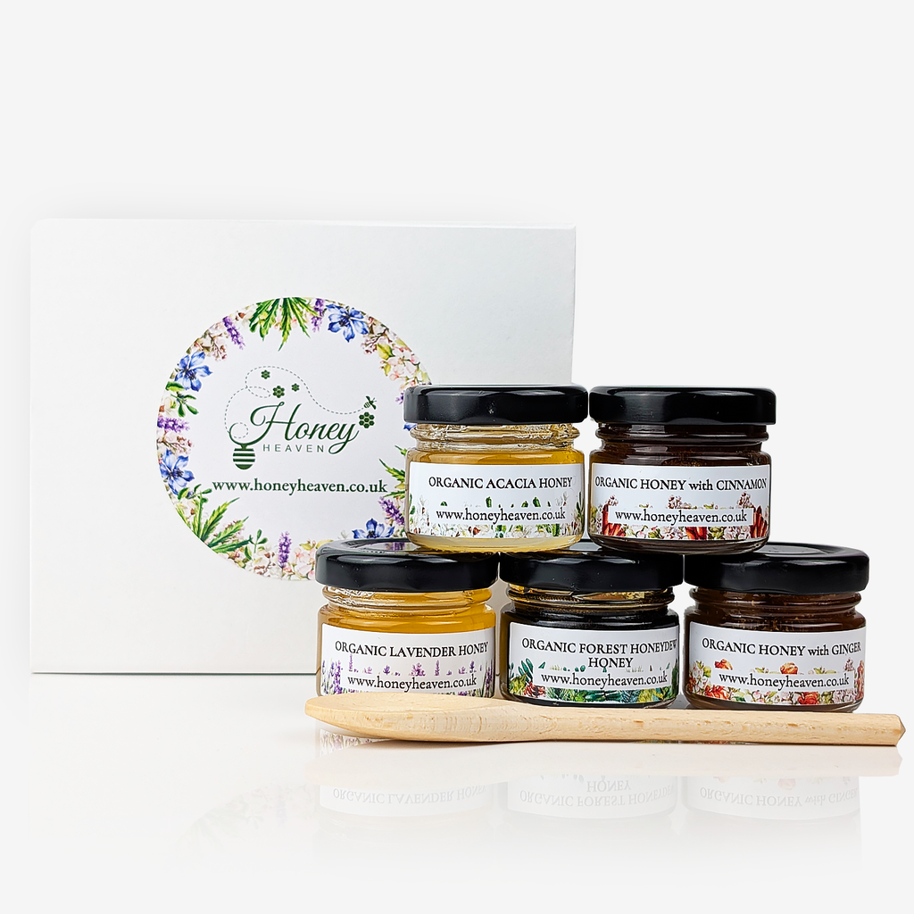 organic mini honey gift set