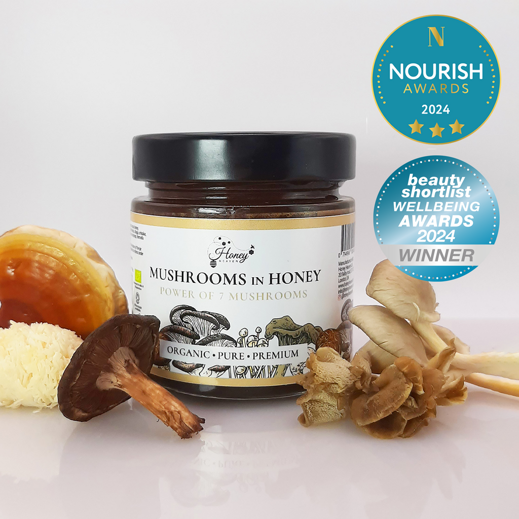 Organic Mushroom Honey 300g